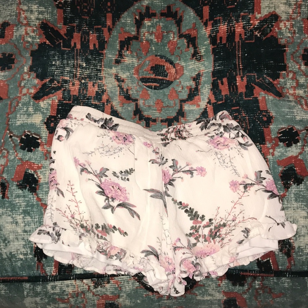 Floral Beach Shorts